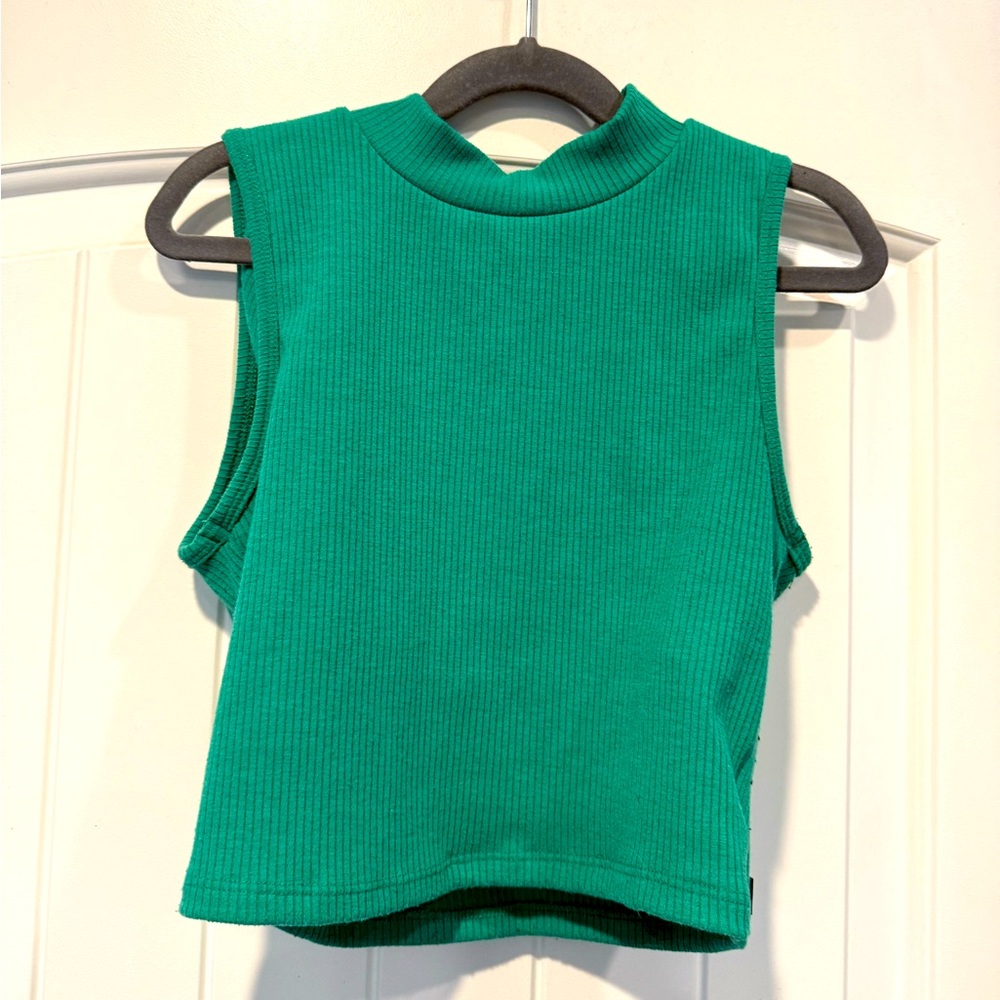 Tiger Friday Authentic Crop Top - Kelly